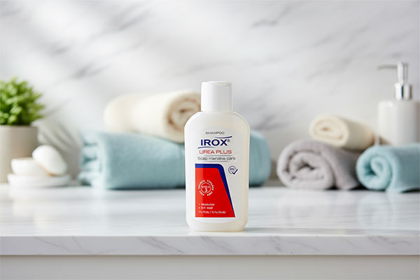 شامپو اوره پلاس ایروکس برای رفع خشکی و خارش پوست سر