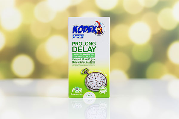 بسته‌بندی کاندوم تاخیری پرولانگ دیلی کدکس 12 عددی