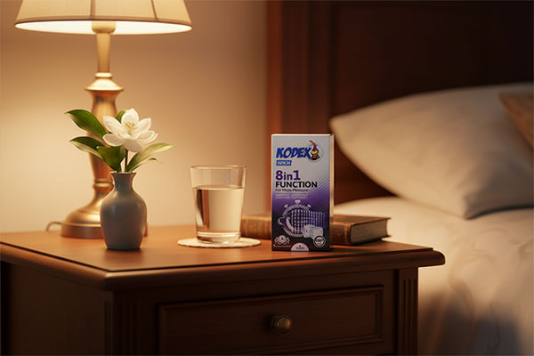 کاندوم خاردار 8 در 1 فانکشن کدکس در محیطی صمیمی