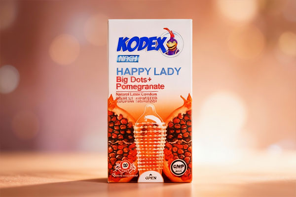 بستهبندی کاندوم خاردار هپی لیدی کدکس 10 عددی