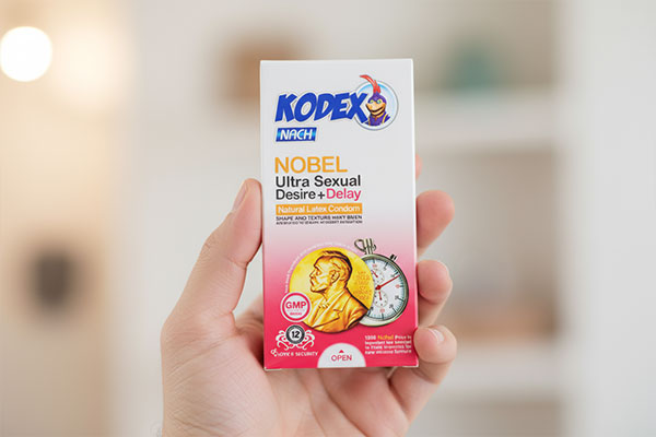 بستهبندی کاندوم تاخیری نوبل کدکس 12 عددی