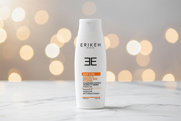 شامپو موهای رنگ شده و آسیب دیده اریکه برای تقویت مو