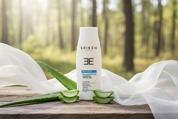 شامپو اریکه برای موهای خشک با عناصر طبیعی