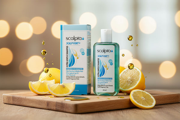 شامپو فوم موهای کاشته شده اسکالپیا با ترکیبات طبیعی