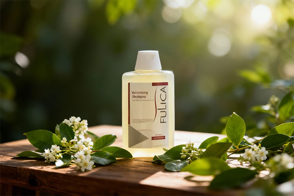 شامپو حجم دهنده مو فولیکا با عناصر طبیعی