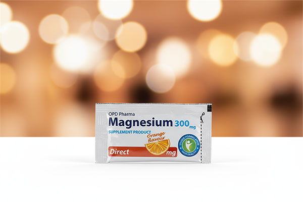 ساشه منیزیم 300 او پی دی فارما برای سلامت سیستم عصبی