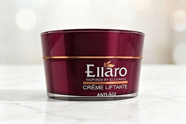 کرم ضد چروک ایج ریکاوری الارو روی سطح مرمر سفید