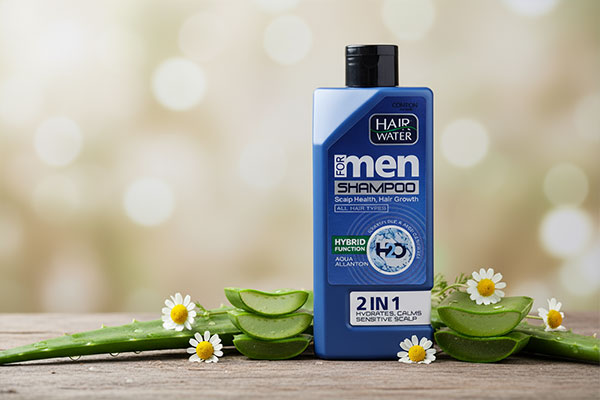 شامپو آبرسان کامان برای آقایان با مواد طبیعی