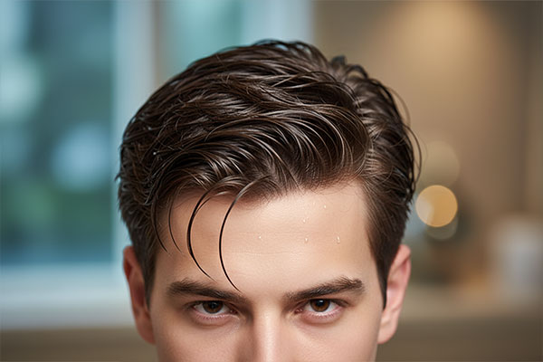 موهای سالم و براق پس از استفاده از شامپو ضد شوره هیر واتر کامان