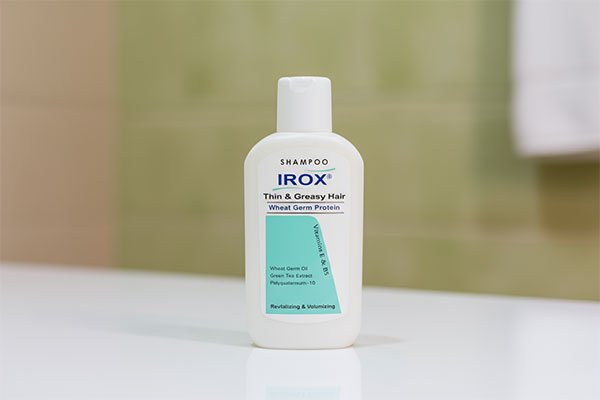 شامپو جوانه گندم ایروکس برای موهای چرب