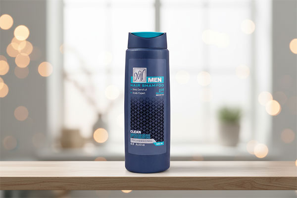 شامپو ضد شوره مردانه کلین فرش مای روی قفسه حمام