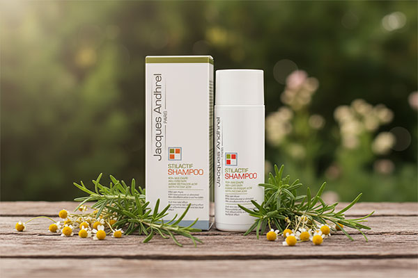 شامپو موهای چرب ژاک آندرل با مواد گیاهی طبیعی