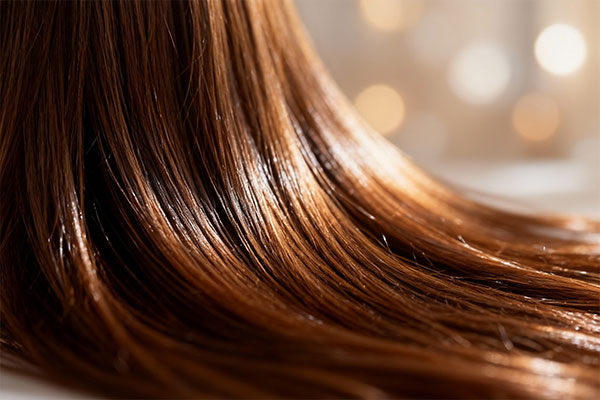 موهای درخشان با شامپو حجم‌دهنده جینسینگ هگور