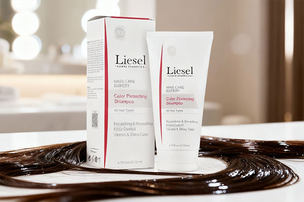 شامپو تثبیت‌کننده رنگ مو لایسل و موهای براق