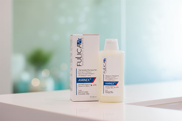 شامپو آمینکس پلاس فولیکا برای تقویت مو و کاهش ریزش
