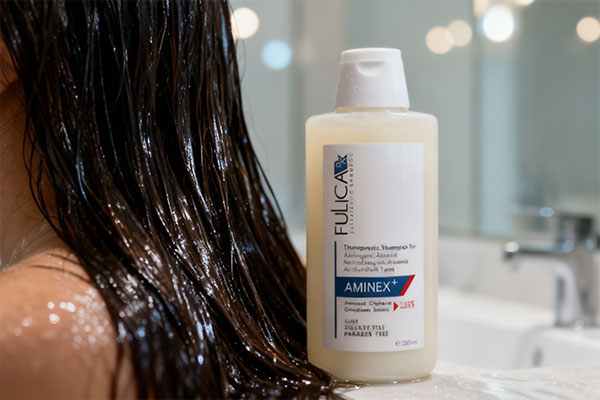 استفاده از شامپو تقویتی فولیکا آمینکس برای سلامت مو