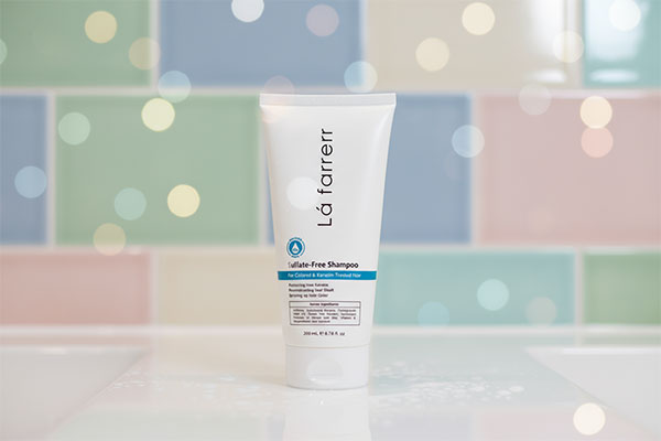 شامپو بدون سولفات لافارر برای موهای کراتین و رنگ شده
