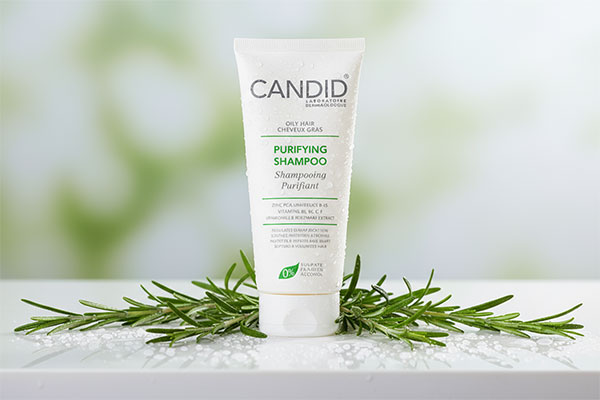 شامپو ویتامینه موهای چرب کاندید با عصاره رزماری