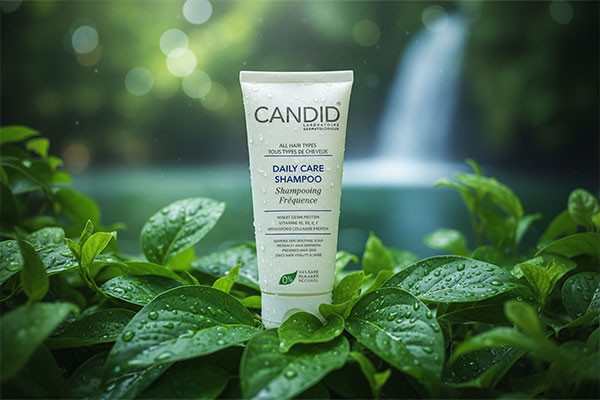 شامپو روزانه کاندید با عناصر طبیعی