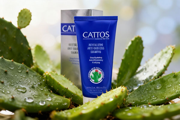شامپو آبرسان موهای خشک کاتوس با عناصر طبیعی