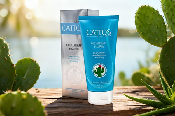 شامپو ضدشوره کاتوس همراه با عناصر طبیعی