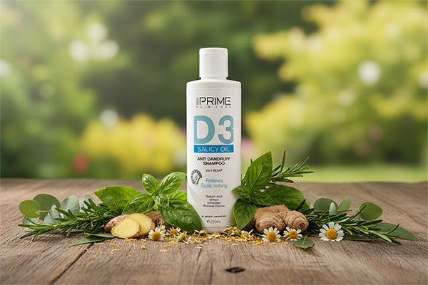 شامپو ضد شوره پوست سر چرب پریم با ترکیبات گیاهی