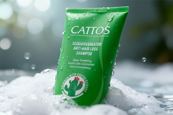 شامپو کنترل‌کننده چربی مو کاتوس با کف و آب