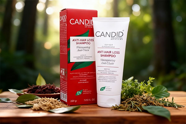 شامپو تقویتکننده موهای چرب کاندید با مواد طبیعی