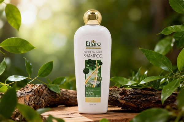 شامپو کنترل چربی مو الارو با عناصر طبیعی