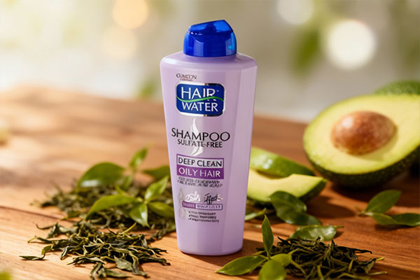 شامپو موهای چرب هیر واتر کامان با ترکیبات طبیعی