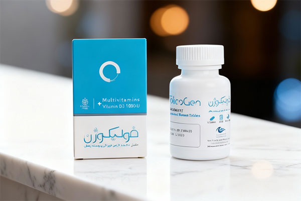 قرص فولیکوژن اروند فارمد برای تقویت مو