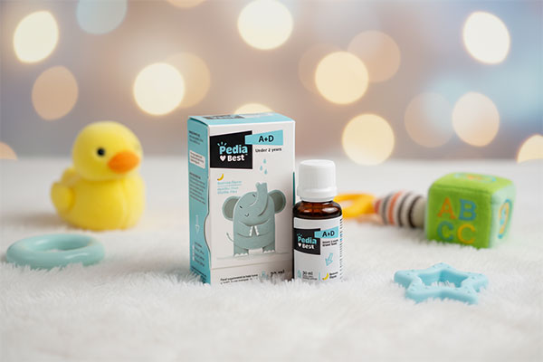 قطره ویتامین آ د پدیابست برای کودکان زیر 2 سال