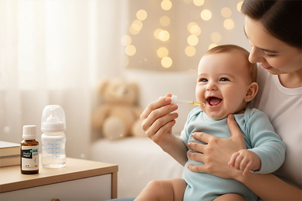 نحوه مصرف قطره آ د پدیابست برای نوزادان