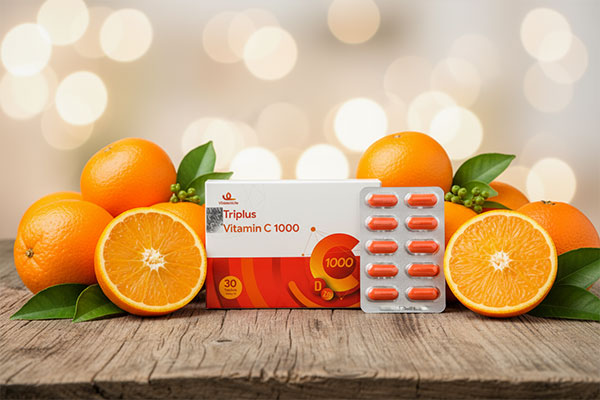قرص تری پلاس ویتامین لایف با طعم پرتقالی برای سلامت بدن