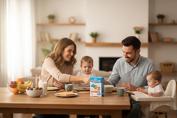 ساشه کیدی بیوم د3 در کنار خانواده