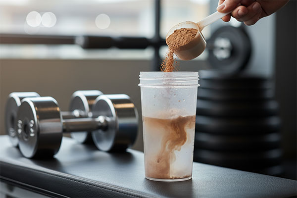 پودر مکس پرو الیت مکس ماسل 908 گرمی در محیط باشگاه