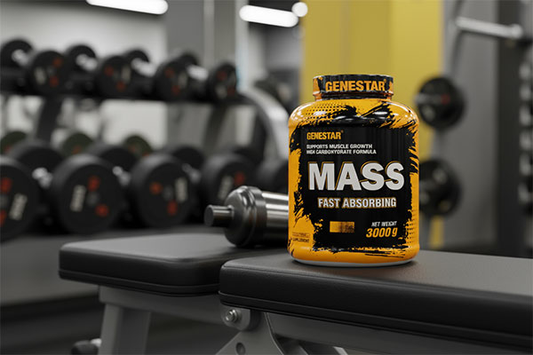 پودر مس گینر ژن استار 3000 گرم در محیط ورزشی