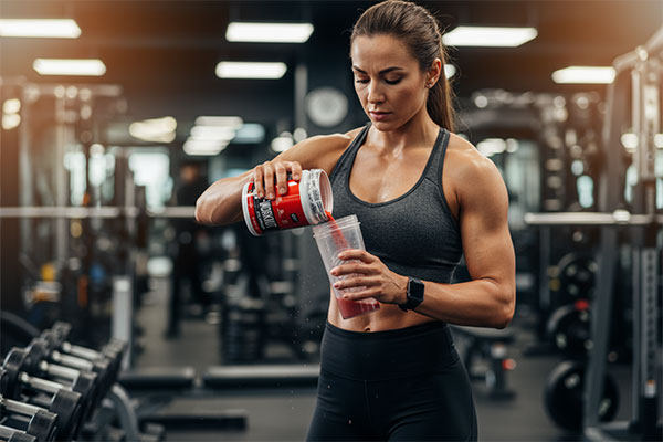 تهیه شیک پری ورک اوت در محیط باشگاه