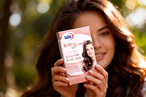 تقویت مو و ناخن با قرص هیر بیوتی یوروویتال