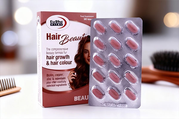 قرص هیر بیوتی یوروویتال برای سلامت مو