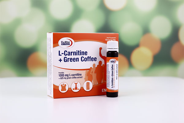 ویال ال کارنیتین + قهوه سبز یوروویتال با طعم پرتقال