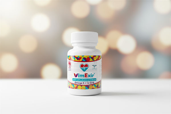 کپسول امگا 3 و کوکیوتن ویمکسیر برای سلامت قلب و عروق