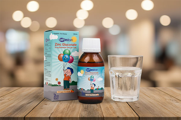 شربت روی گلوکونات بهستان برای سلامت پوست و مو