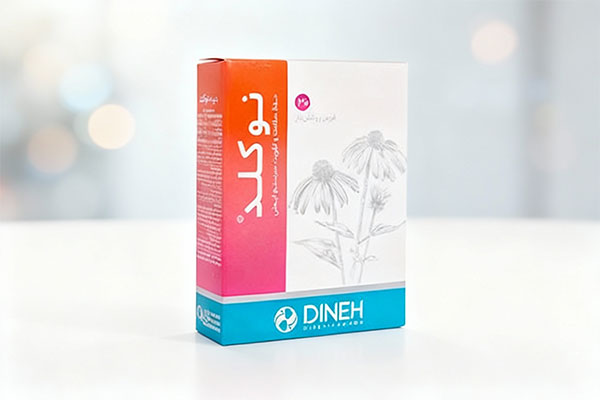 جعبه قرص نوکلد دینه برای تقویت سیستم ایمنی