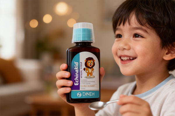 مصرف شربت اکیناکید دینه برای کودکان