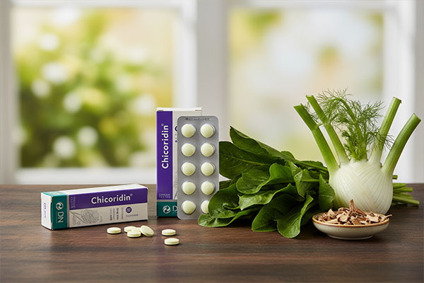 ترکیبات گیاهی قرص شیکوریدین دینه