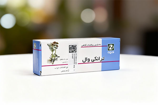 تصویر بسته‌بندی قرص ترانکی وال دینه