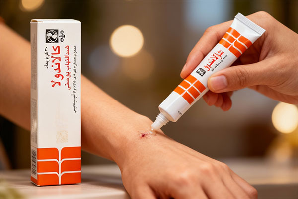 استفاده از پماد کالاندولا دینه برای درمان زخم پوستی