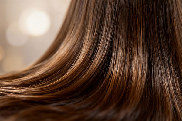 موهای نرم و لطیف پس از استفاده از شامپو کراتین ویتا پلاس کی درمالیفت