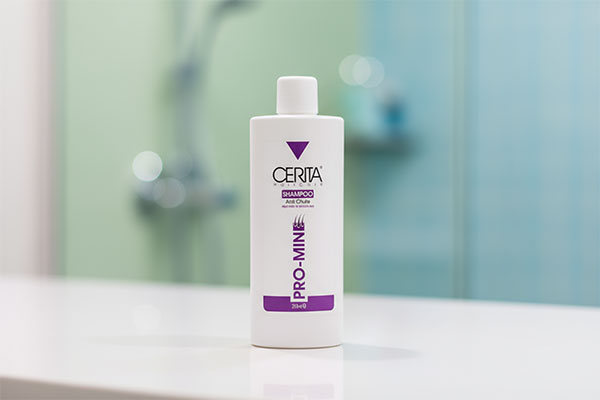 شامپو تقویت کننده پرومین سریتا برای کاهش ریزش مو